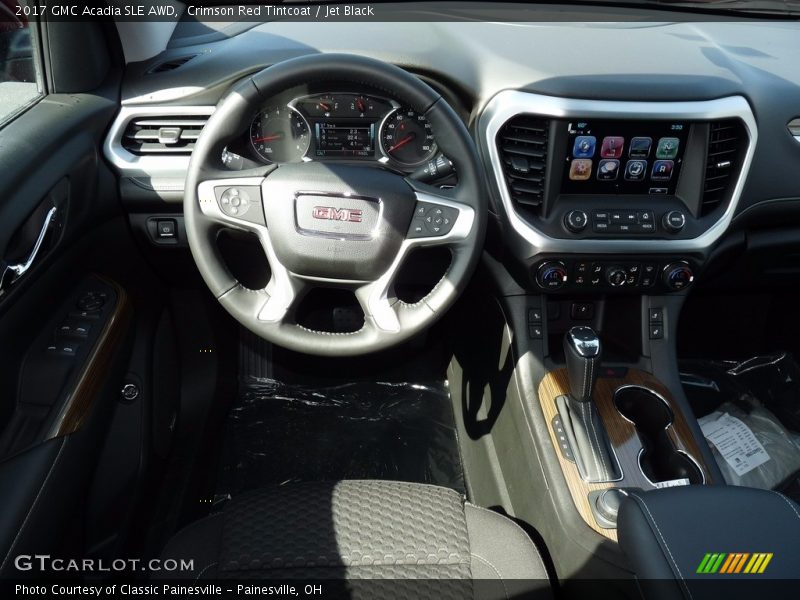 Crimson Red Tintcoat / Jet Black 2017 GMC Acadia SLE AWD