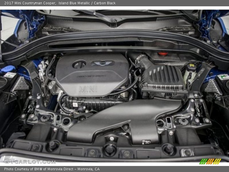  2017 Countryman Cooper Engine - 1.5 Liter TwinPower Turbocharged DOHC 12-Valve VVT 3 Cylinder