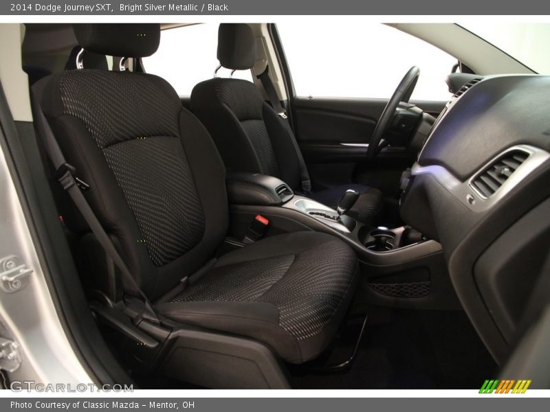 Bright Silver Metallic / Black 2014 Dodge Journey SXT