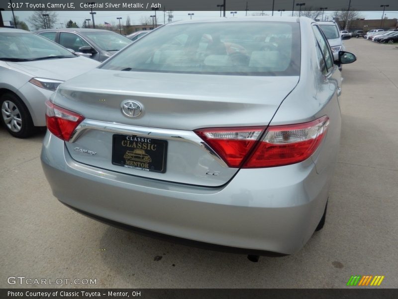 Celestial Silver Metallic / Ash 2017 Toyota Camry LE