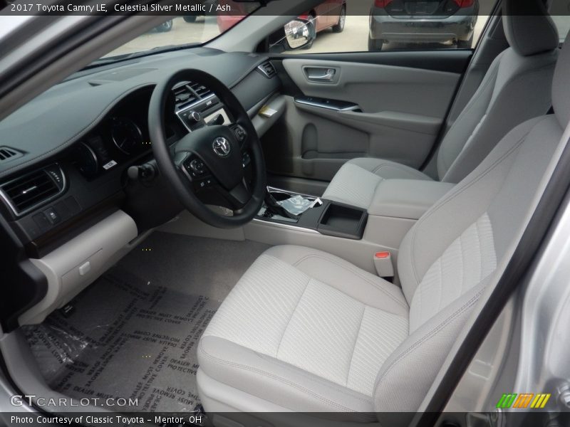 Celestial Silver Metallic / Ash 2017 Toyota Camry LE