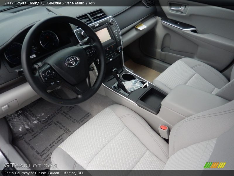 Celestial Silver Metallic / Ash 2017 Toyota Camry LE