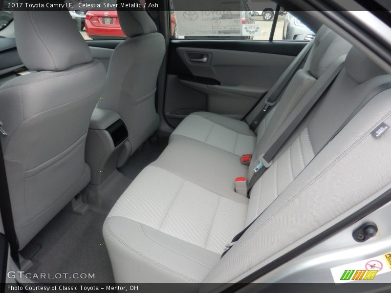 Celestial Silver Metallic / Ash 2017 Toyota Camry LE