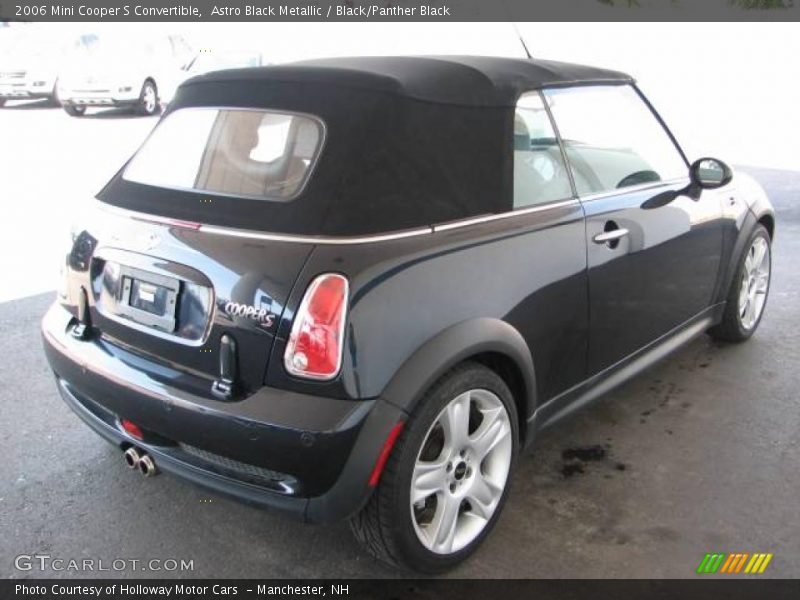 Astro Black Metallic / Black/Panther Black 2006 Mini Cooper S Convertible