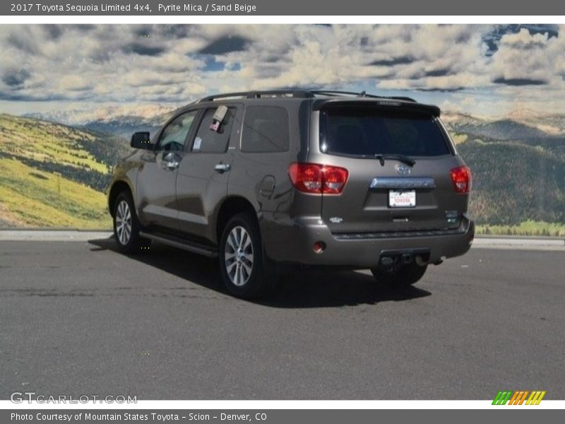 Pyrite Mica / Sand Beige 2017 Toyota Sequoia Limited 4x4