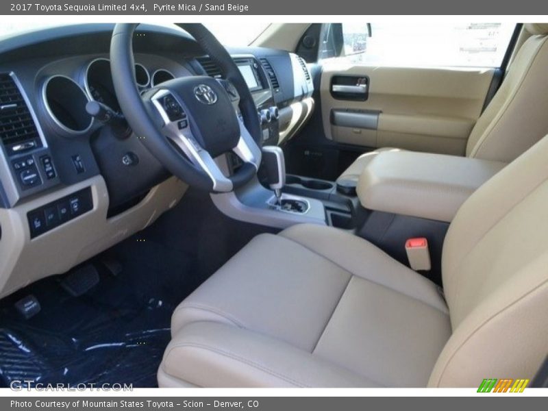 Pyrite Mica / Sand Beige 2017 Toyota Sequoia Limited 4x4