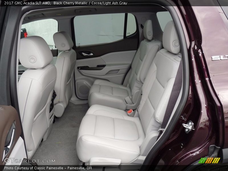 Rear Seat of 2017 Acadia SLT AWD