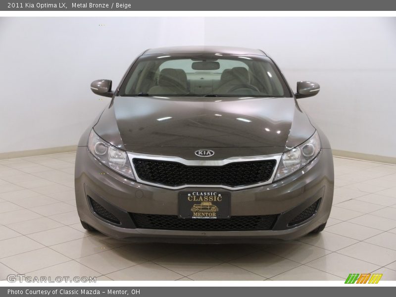 Metal Bronze / Beige 2011 Kia Optima LX