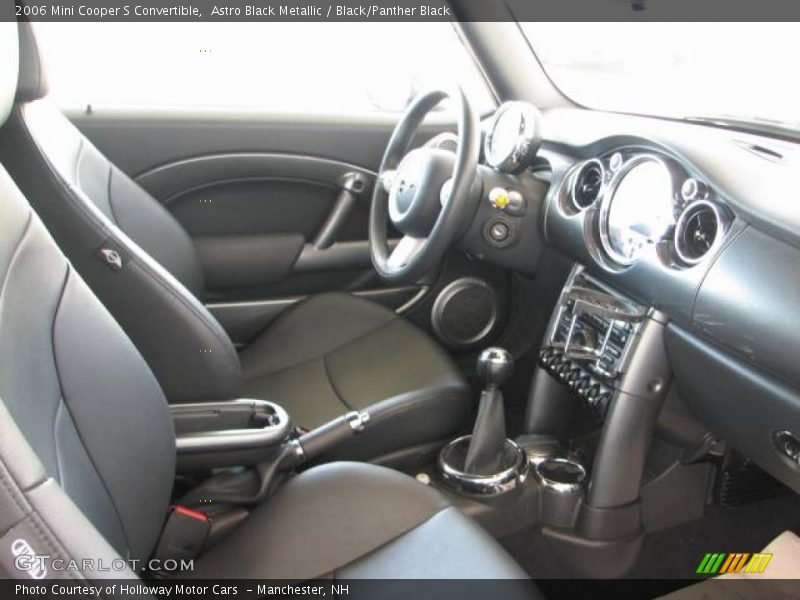 Astro Black Metallic / Black/Panther Black 2006 Mini Cooper S Convertible