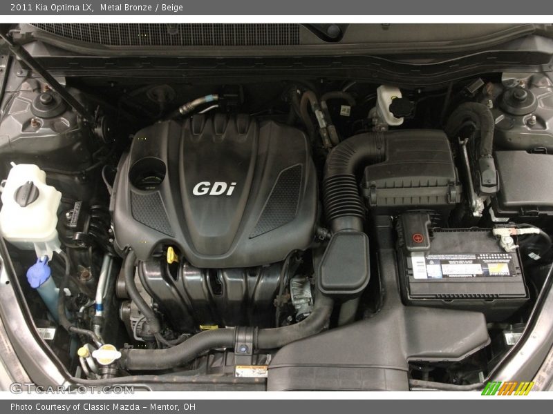 Metal Bronze / Beige 2011 Kia Optima LX