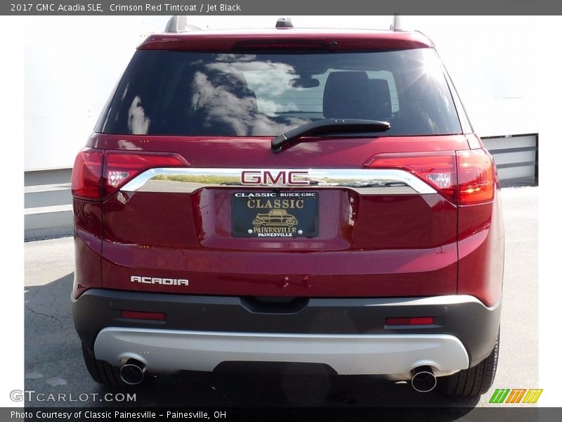 Crimson Red Tintcoat / Jet Black 2017 GMC Acadia SLE