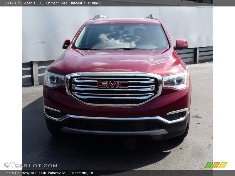 Crimson Red Tintcoat / Jet Black 2017 GMC Acadia SLE