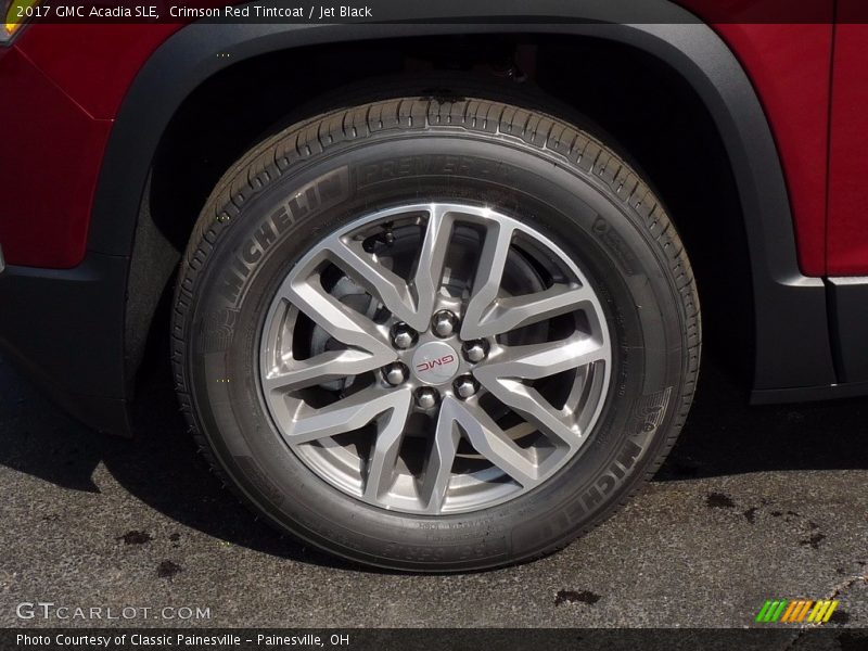 Crimson Red Tintcoat / Jet Black 2017 GMC Acadia SLE