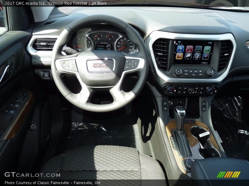 Crimson Red Tintcoat / Jet Black 2017 GMC Acadia SLE