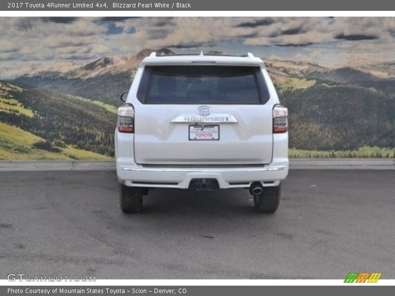 Blizzard Pearl White / Black 2017 Toyota 4Runner Limited 4x4