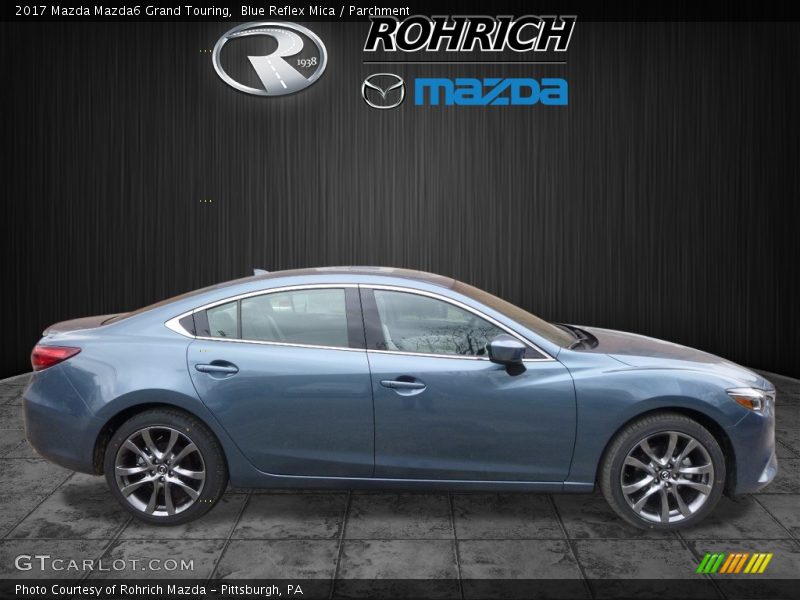 Blue Reflex Mica / Parchment 2017 Mazda Mazda6 Grand Touring