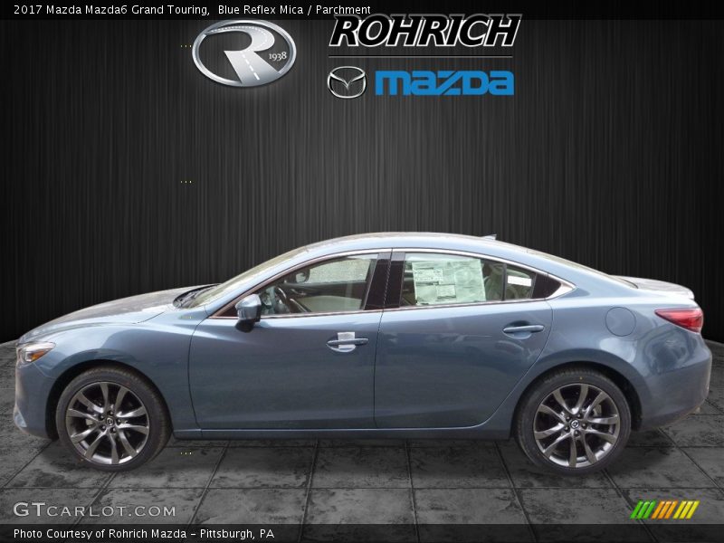 Blue Reflex Mica / Parchment 2017 Mazda Mazda6 Grand Touring