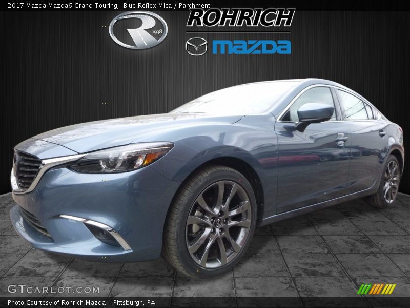 Blue Reflex Mica / Parchment 2017 Mazda Mazda6 Grand Touring