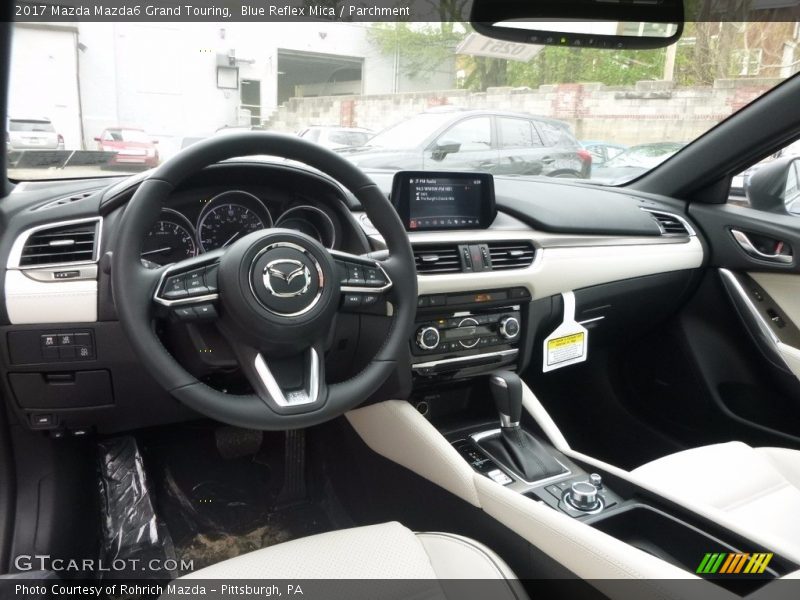 Blue Reflex Mica / Parchment 2017 Mazda Mazda6 Grand Touring