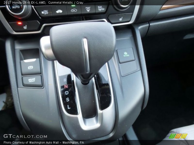 Gunmetal Metallic / Gray 2017 Honda CR-V EX-L AWD
