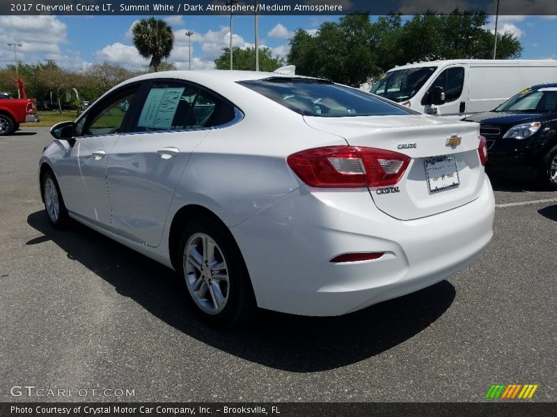 Summit White / Dark Atmosphere/Medium Atmosphere 2017 Chevrolet Cruze LT