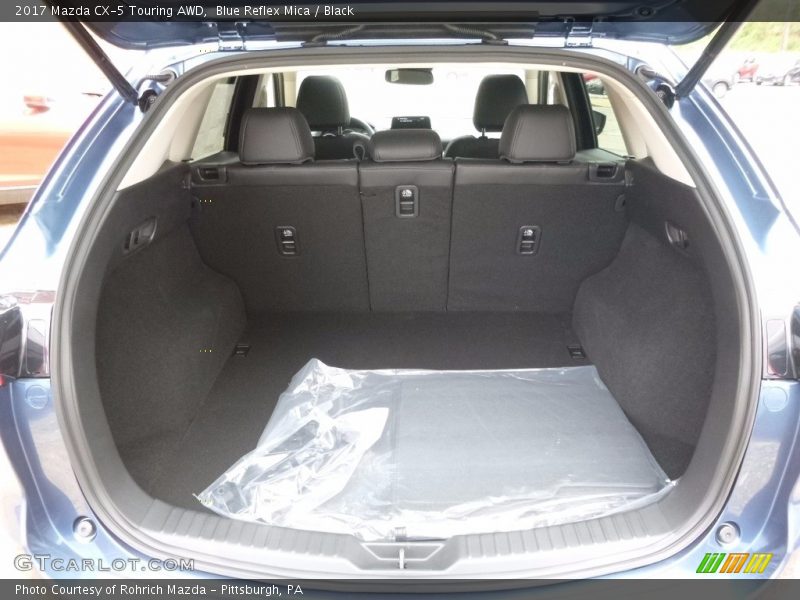 Blue Reflex Mica / Black 2017 Mazda CX-5 Touring AWD