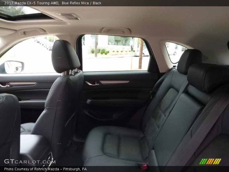 Blue Reflex Mica / Black 2017 Mazda CX-5 Touring AWD