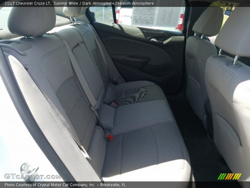 Summit White / Dark Atmosphere/Medium Atmosphere 2017 Chevrolet Cruze LT