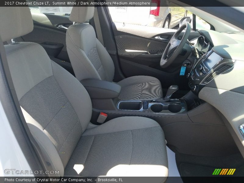 Summit White / Dark Atmosphere/Medium Atmosphere 2017 Chevrolet Cruze LT
