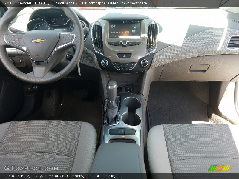 Summit White / Dark Atmosphere/Medium Atmosphere 2017 Chevrolet Cruze LT