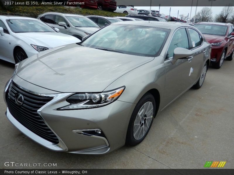 Atomic Silver / Parchment 2017 Lexus ES 350