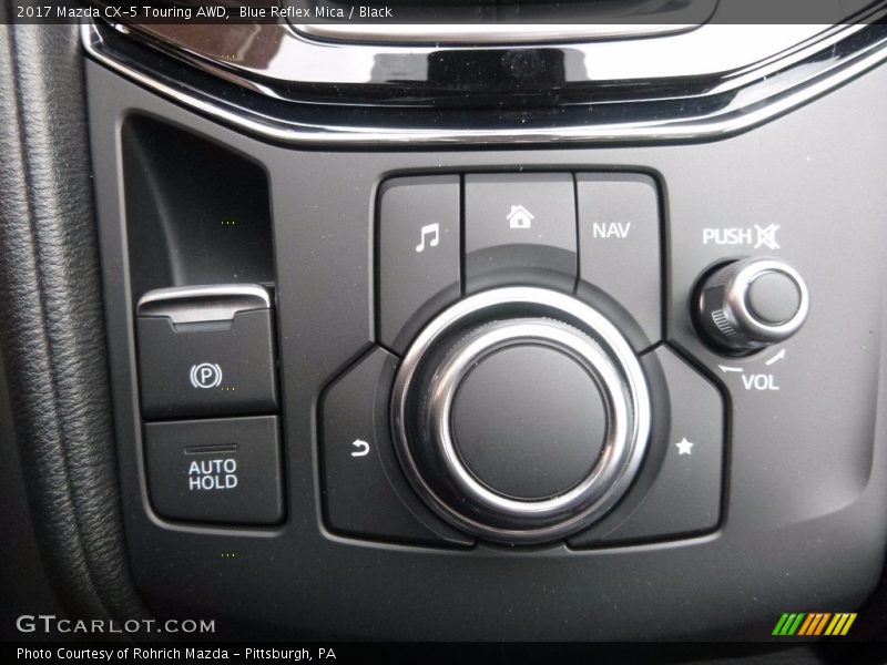 Blue Reflex Mica / Black 2017 Mazda CX-5 Touring AWD