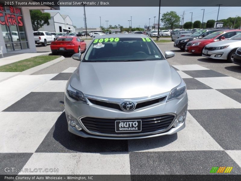 Celestial Silver Metallic / Black 2015 Toyota Avalon Limited