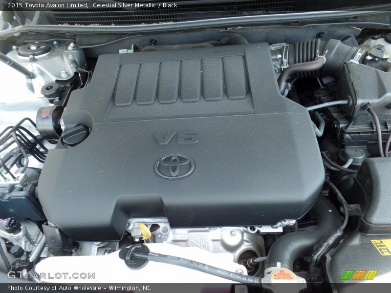 Celestial Silver Metallic / Black 2015 Toyota Avalon Limited