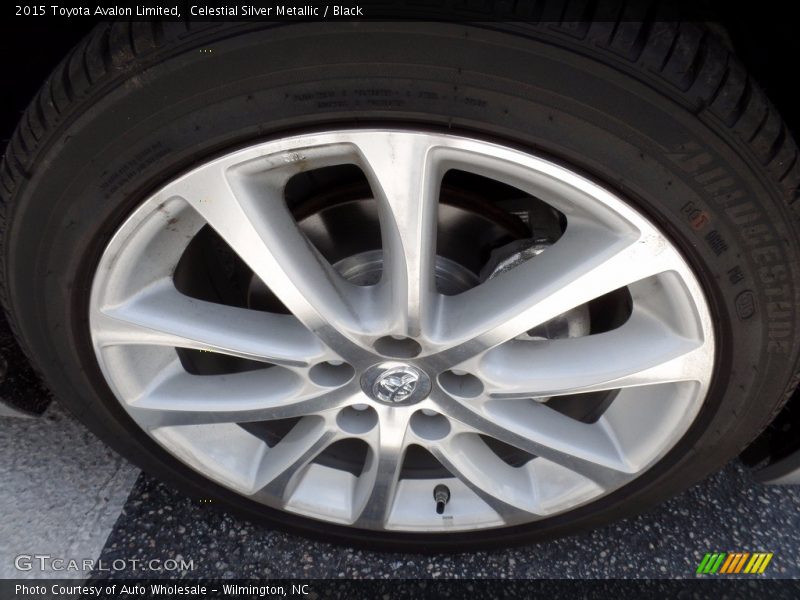 Celestial Silver Metallic / Black 2015 Toyota Avalon Limited