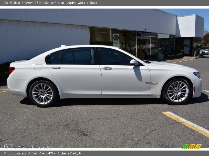 Alpine White / Black 2015 BMW 7 Series 750Li xDrive Sedan