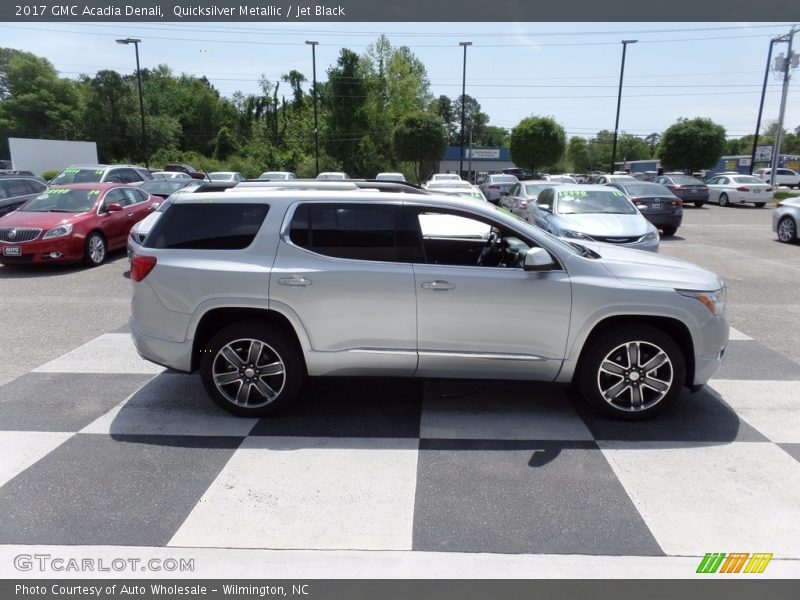 Quicksilver Metallic / Jet Black 2017 GMC Acadia Denali