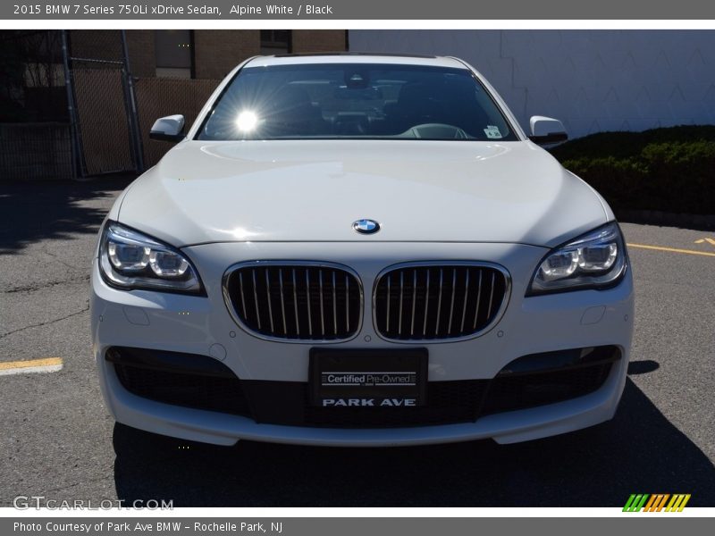 Alpine White / Black 2015 BMW 7 Series 750Li xDrive Sedan