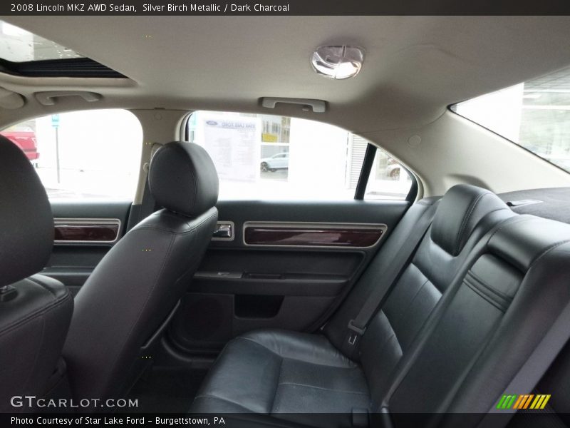 Silver Birch Metallic / Dark Charcoal 2008 Lincoln MKZ AWD Sedan