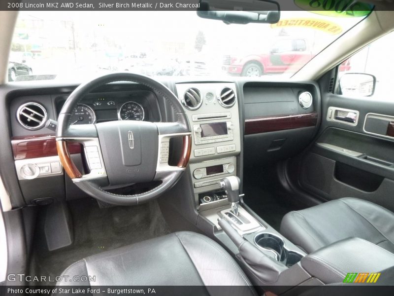 Silver Birch Metallic / Dark Charcoal 2008 Lincoln MKZ AWD Sedan