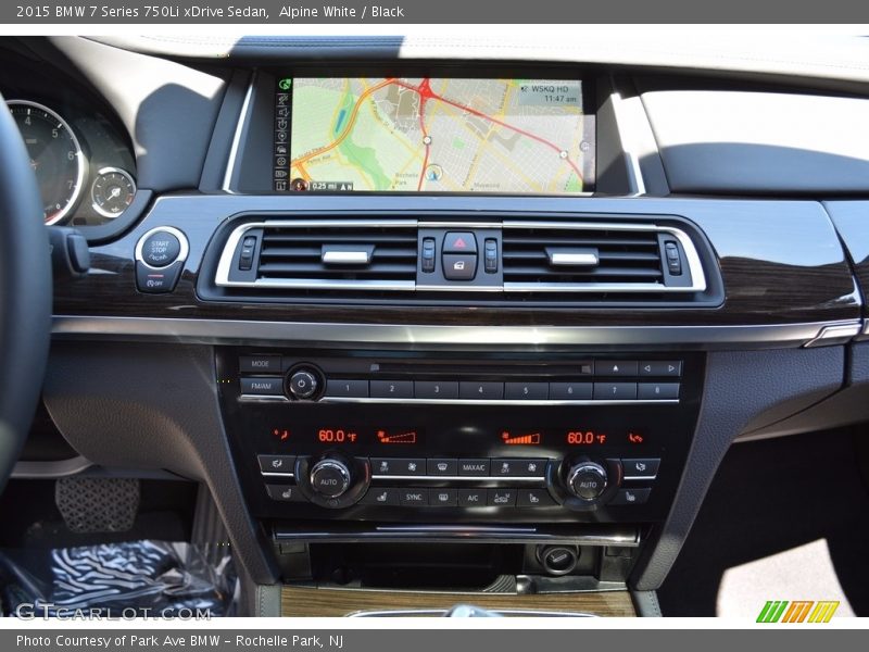 Alpine White / Black 2015 BMW 7 Series 750Li xDrive Sedan