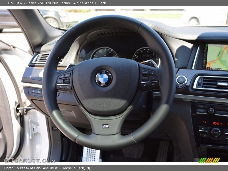 Alpine White / Black 2015 BMW 7 Series 750Li xDrive Sedan