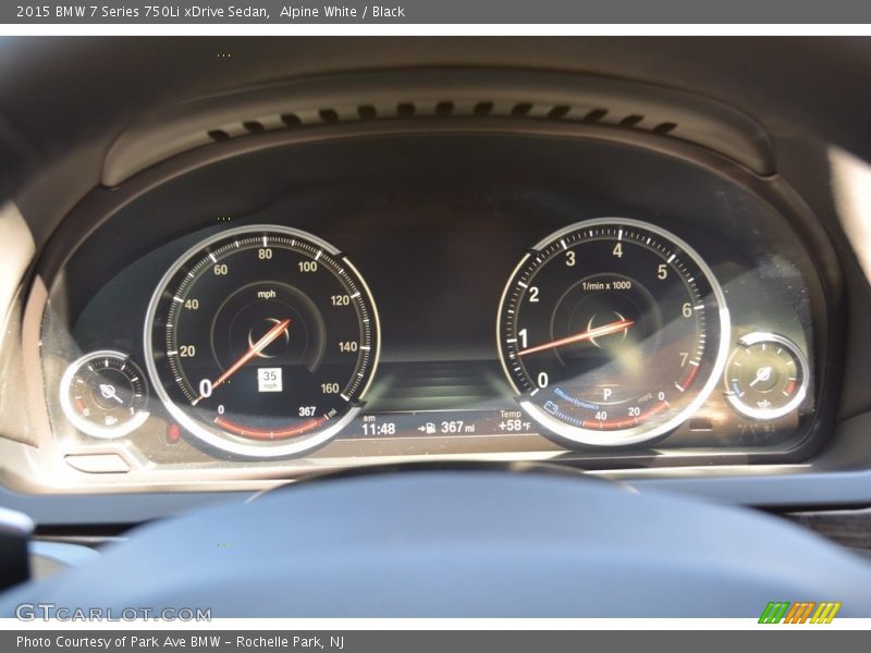 Alpine White / Black 2015 BMW 7 Series 750Li xDrive Sedan
