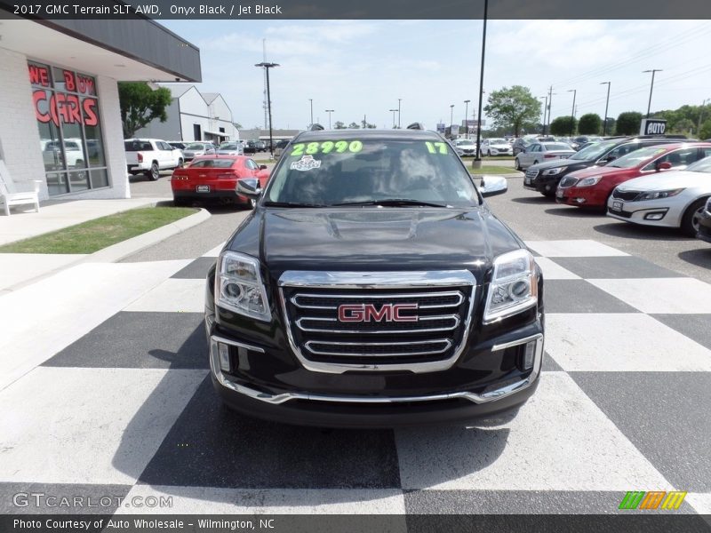 Onyx Black / Jet Black 2017 GMC Terrain SLT AWD