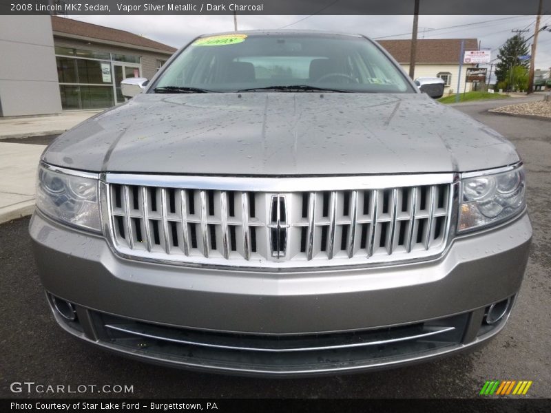 Vapor Silver Metallic / Dark Charcoal 2008 Lincoln MKZ Sedan