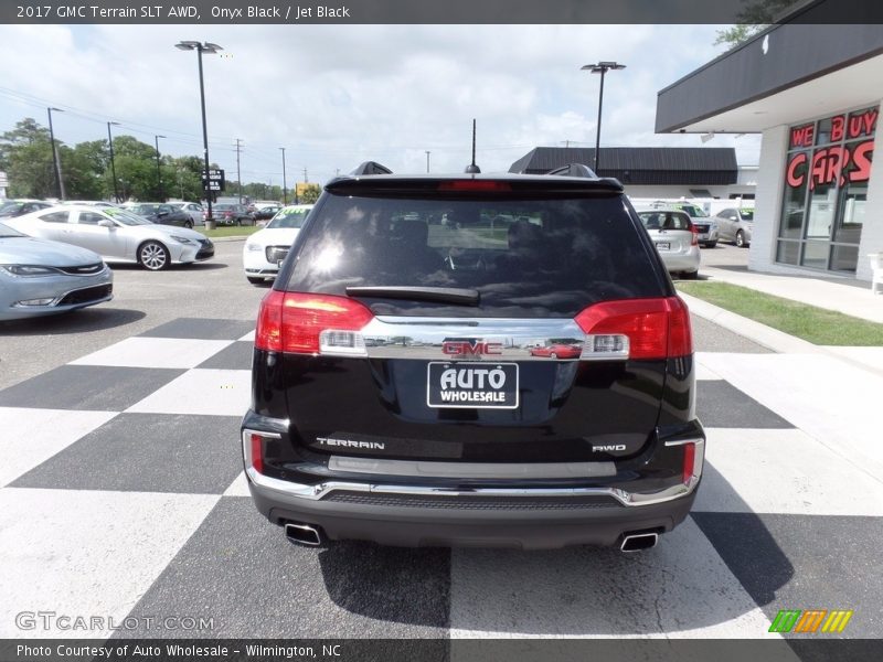 Onyx Black / Jet Black 2017 GMC Terrain SLT AWD