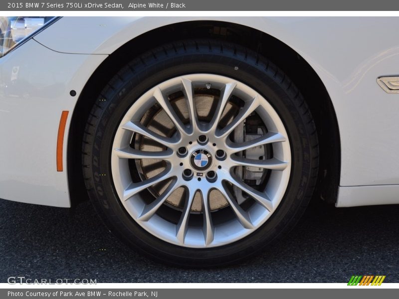 Alpine White / Black 2015 BMW 7 Series 750Li xDrive Sedan