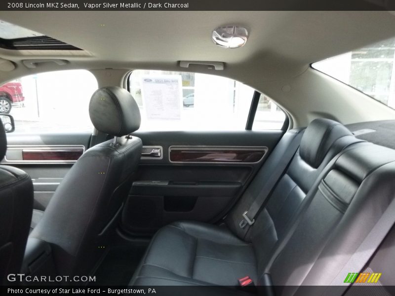 Vapor Silver Metallic / Dark Charcoal 2008 Lincoln MKZ Sedan