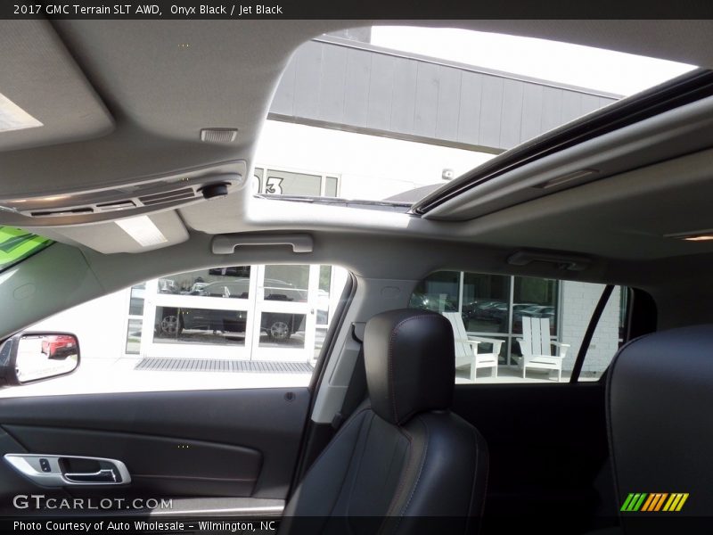 Onyx Black / Jet Black 2017 GMC Terrain SLT AWD