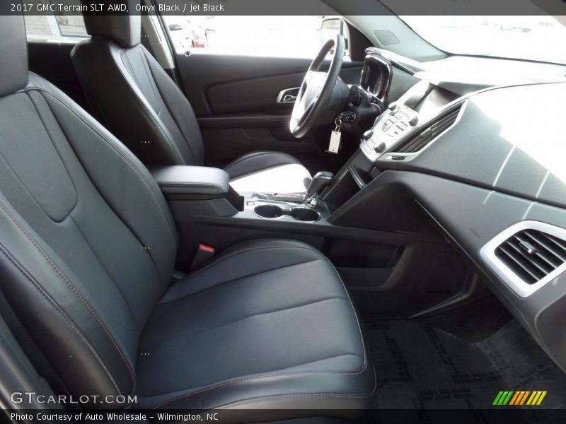 Onyx Black / Jet Black 2017 GMC Terrain SLT AWD